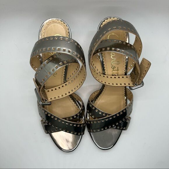 Charlotte Olympia Take 85 Film Strip Sandal - Picture 9 of 11